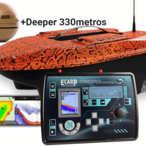 Barco Cebador CARPIO C3 camu N + Deeper CHIRP 2