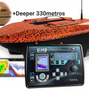 Barco Cebador CARPIO C3 camu N + Deeper CHIRP 2