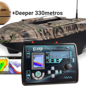 Barco Cebador CARPIO C3 camu 2 + Deeper CHIRP 2