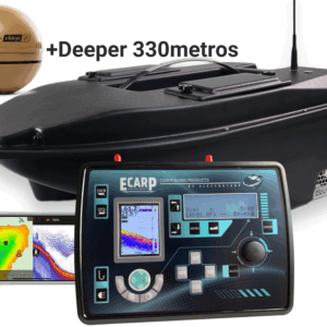 Barco Cebador CARPIO C3 + Deeper CHIRP 2